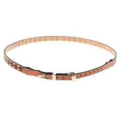 MF Brown Tooled Band With Laced Edge Hat Band -Western Cowboy Hat 0201548 03