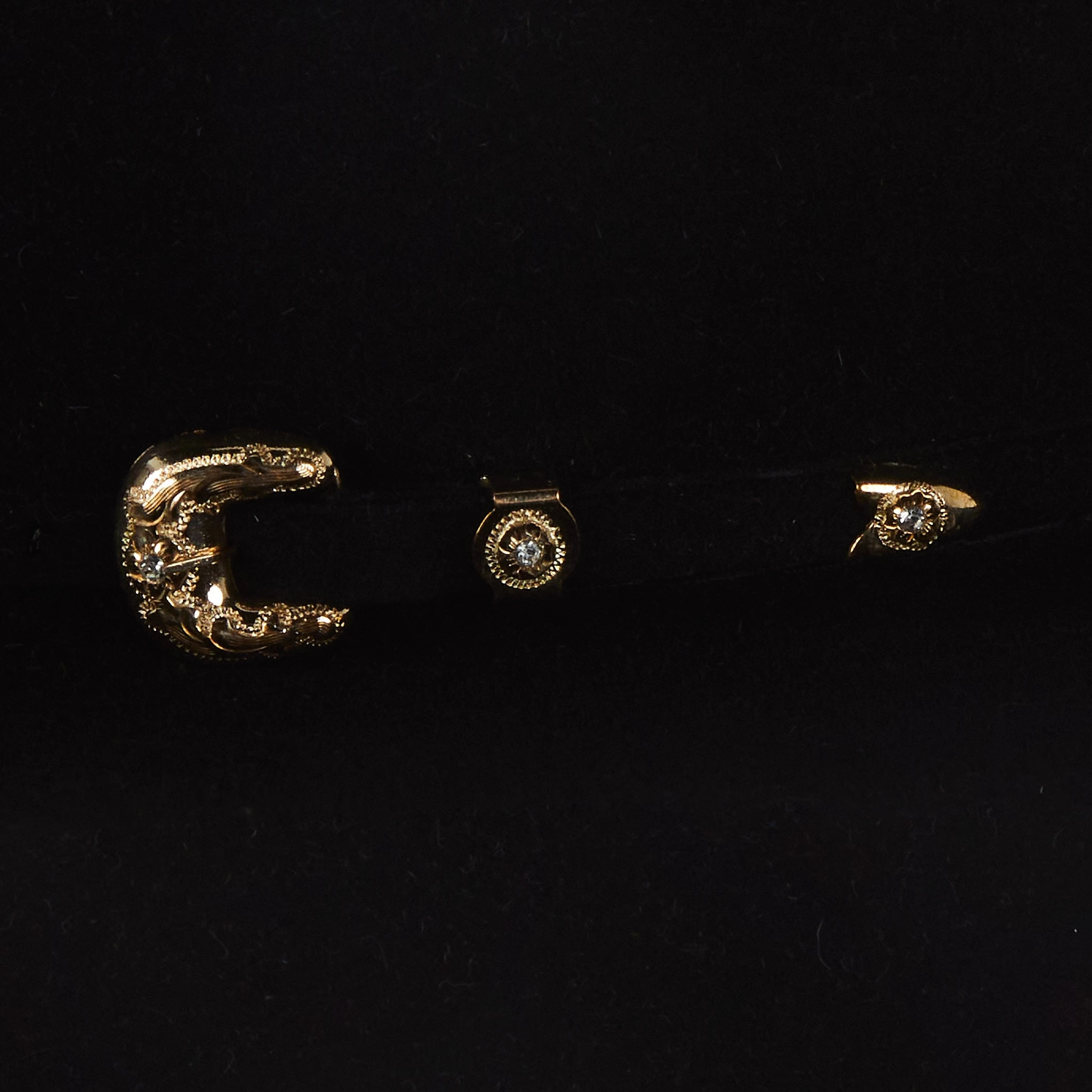 American Hats Black 1000X American Mink 4-1/4in. Brim Felt Cowboy Hat 2 American Hats Black 1000X American Mink 4-1/4in. Brim Felt Cowboy Hat - Image 2