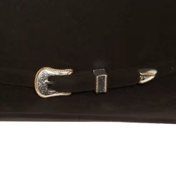 American Hats 10X Chocolate 4 /2in. Brim Open Crown Felt Cowboy Hat -Western Cowboy Hat 10XCHOCS45 4