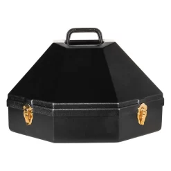 Hat Cans By Formco Black Buckaroo Hat Can 5in. Brim