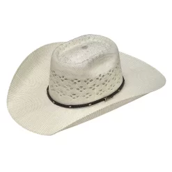 Twister Bangora Ivory And Grey 4 1/4in. Brim Cowboy Hat
