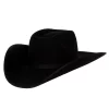 Resistol Resistol 4X Tuff Hedeman Holt B Black Felt Cowboy Hat