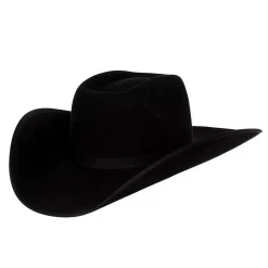 Resistol Resistol 4X Tuff Hedeman Holt B Black Felt Cowboy Hat