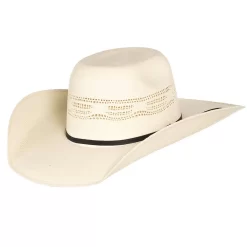 Youth Twister Bangora Natural Cool Hand Luke Precreased Straw Hat