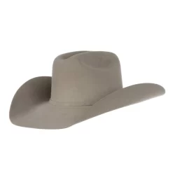 Resistol Resistol USTRC 6X Stone 4 1/4in. Brim Open Crown Felt Cowboy Hat