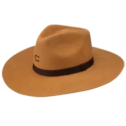 Charlie 1 Horse Youth Highway Jr Camel 3 1/2in. Brim Fashion Hat