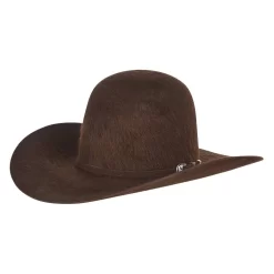 American Hats 20X Chocolate Grizzly Felt Hat 4 1/4in. Brim Felt Cowboy Hat