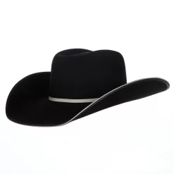 Resistol 4X Tuff Hedeman Black Snake Eyes Felt Hat