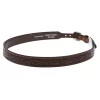 MF Brown 7/8in. Floral Embossed Hat Band