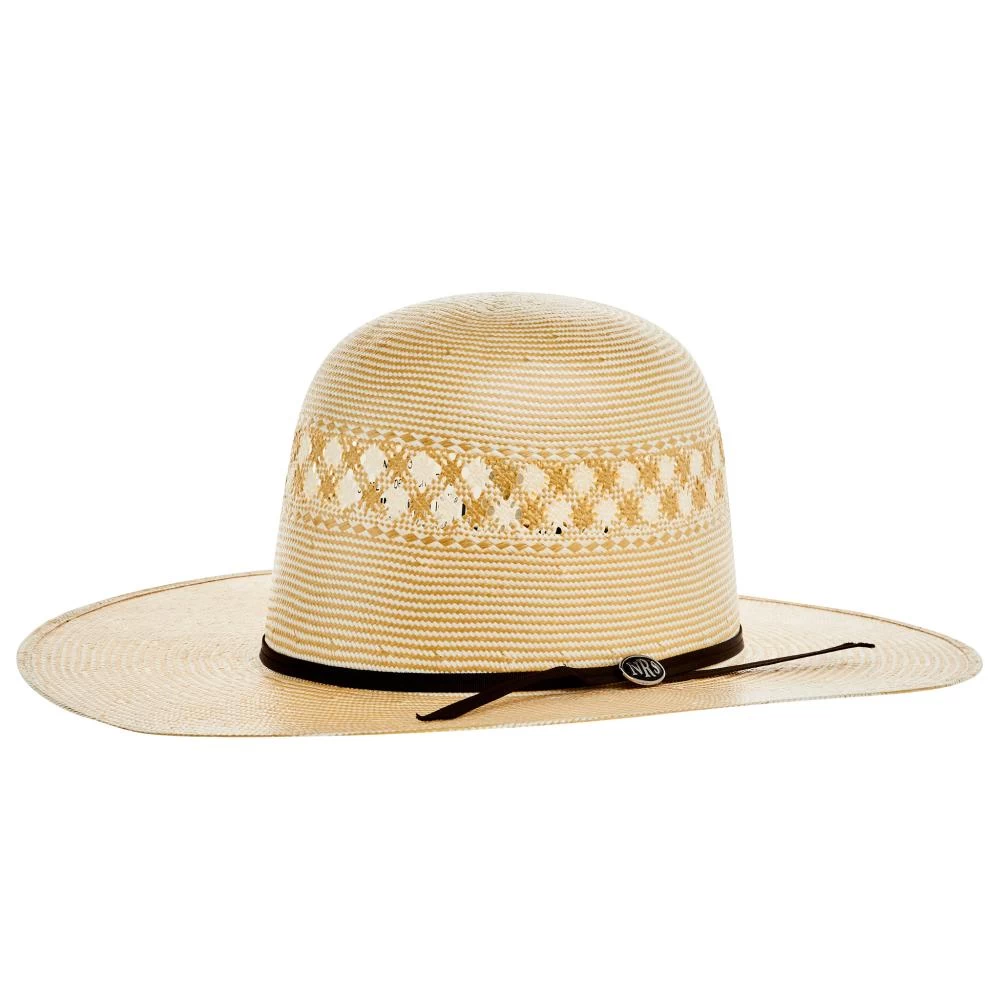 NRS 20X Wheat 4 Inch Brim Open Crown Straw Cowboy Hat 1 NRS 20X Wheat 4 Inch Brim Open Crown Straw Cowboy Hat