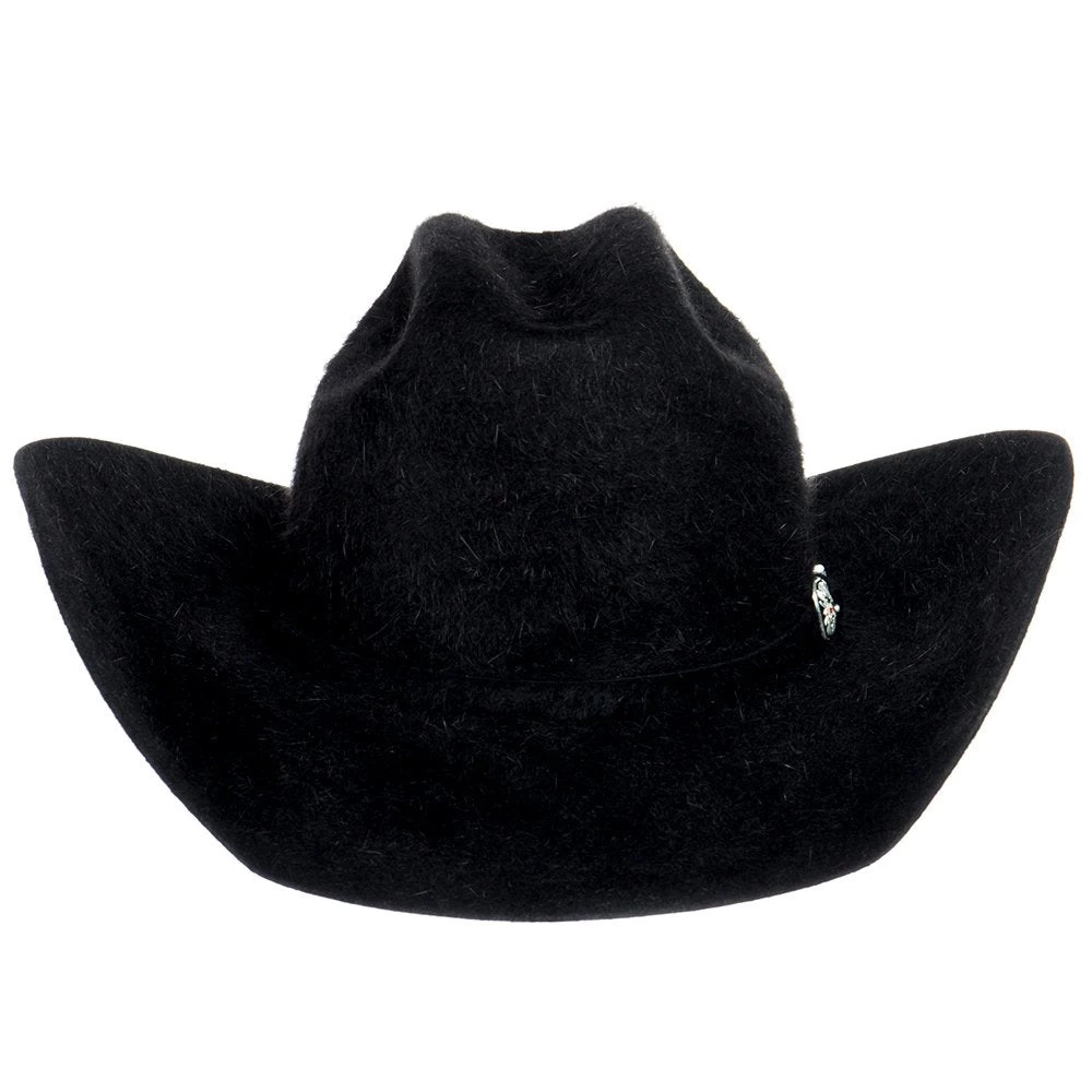 American Hats 20X Grizzly Black 4 1/4in. Brim Felt Cowboy Hat 2 American Hats 20X Grizzly Black 4 1/4in. Brim Felt Cowboy Hat - Image 2