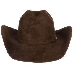 American Hats 20X Chocolate Grizzly Felt Hat 4 1/4in. Brim Felt Cowboy Hat 8 American Hats 20X Chocolate Grizzly Felt Hat 4 1/4in. Brim Felt Cowboy Hat -Western Cowboy Hat 20XGCHOCS42 2