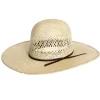 Rodeo King Jute Open Crown 4-1/2in. Brim Straw Cowboy Hat