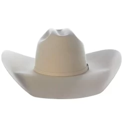 American Hats 40X Bone Self Band 5in. Brim Open Crown Felt Cowboy Hat -Western Cowboy Hat 40XBONES5 21