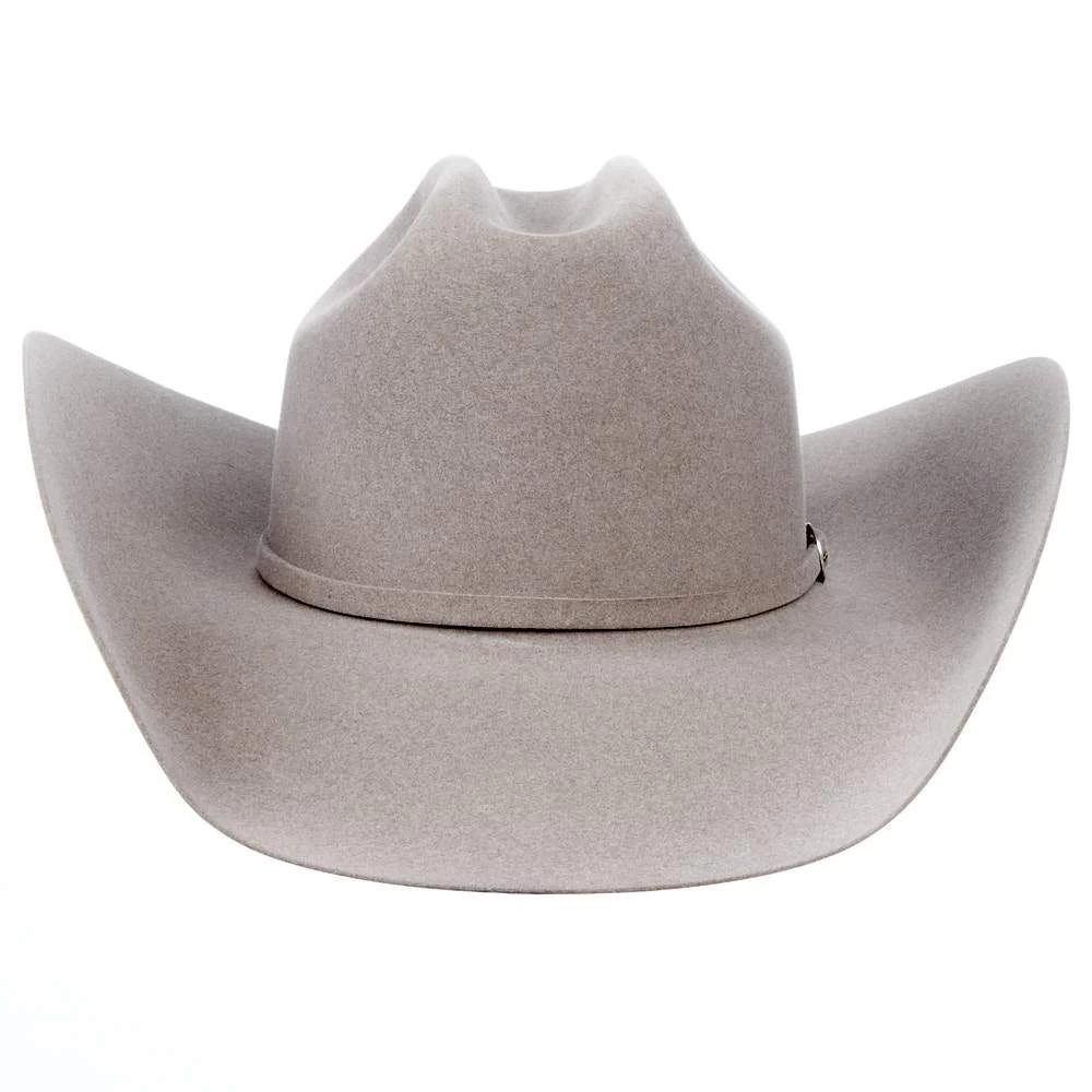 American Hats AHC 40X Rancher Crease Natural 4 1/2in. Brim Felt Cowboy Hat 2 American Hats AHC 40X Rancher Crease Natural 4 1/2in. Brim Felt Cowboy Hat - Image 2