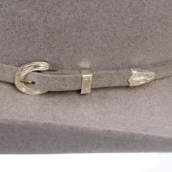 American Hats AHC 40X Rancher Crease Natural 4 1/2in. Brim Felt Cowboy Hat 7 American Hats AHC 40X Rancher Crease Natural 4 1/2in. Brim Felt Cowboy Hat -Western Cowboy Hat 40XRCNATS45 4