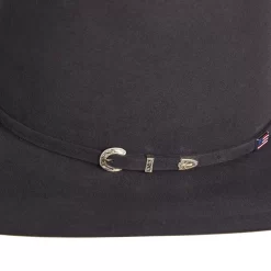 American Hats 40X Steel Open Crown 4-1/4in. Brim Felt Cowboy Hat 9 American Hats 40X Steel Open Crown 4-1/4in. Brim Felt Cowboy Hat -Western Cowboy Hat 40XSTES42 23