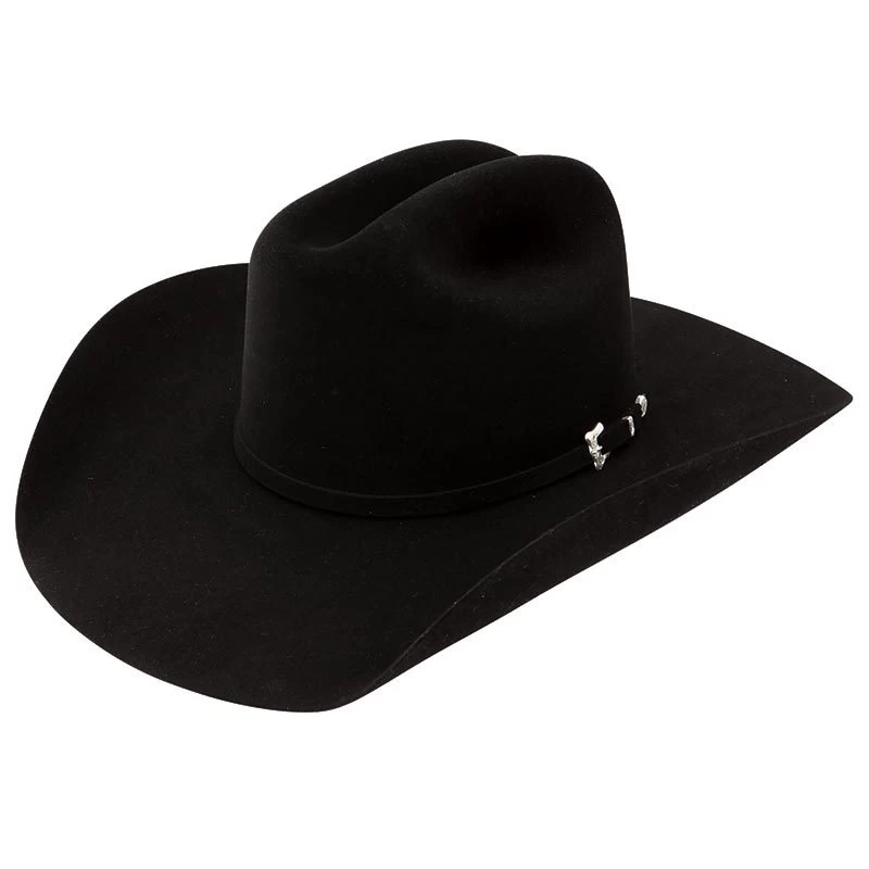 Resistol Black Gold 4in. Brim Pre-Creased Felt Cowboy Hat 1 Resistol Black Gold 4in. Brim Pre-Creased Felt Cowboy Hat