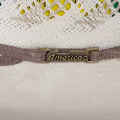 American Hats Two Tone Rancher Crease Drilex 4 1/4in. Straw Cowboy Hat -Western Cowboy Hat 6300RC2CAHS42 3