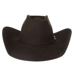 American Hats 7X Chocolate Open Crown 4-1/4 Brim Felt Cowboy Hat 7 American Hats 7X Chocolate Open Crown 4-1/4 Brim Felt Cowboy Hat -Western Cowboy Hat 7XCHOCS42 2
