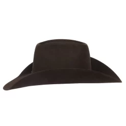 American Hats 7X Chocolate Open Crown 4-1/4 Brim Felt Cowboy Hat 8 American Hats 7X Chocolate Open Crown 4-1/4 Brim Felt Cowboy Hat -Western Cowboy Hat 7XCHOCS42 3