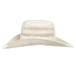American Hats AHC 8100 Rancher Drilex Fancy Vent Ivory 4 1/4in. Brim Cowboy Hat -Western Cowboy Hat 8100RC2CAHS42 2