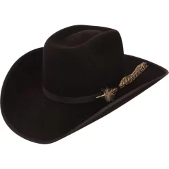 Resistol Youth Holt Jr. B Black Felt Cowboy Hat