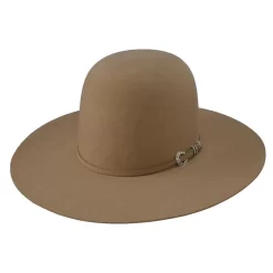 Resistol 40X Arena Dunn 4 1/4in Brim Open Crown Felt Cowboy Hat