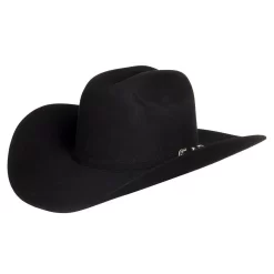Stetson Hats 6X Skyline Black 4 1/4in Brim Pre-Creased Felt Cowboy Hat
