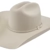 Resistol 6X Logan Silver Belly 4-1/4in. Pre-Creased Cowboy Hat