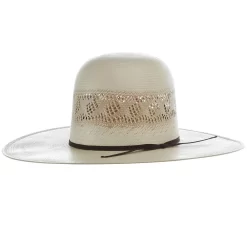 Rodeo King All Around Diamond Vent Open Crown 4 1/4in. Brim Cowboy Hat