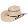 Resistol 10X Leland 4 /4in. Brim Straw Cowboy Hat