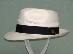 Dobbs Vented Center Dent Shantung Fedora Hat