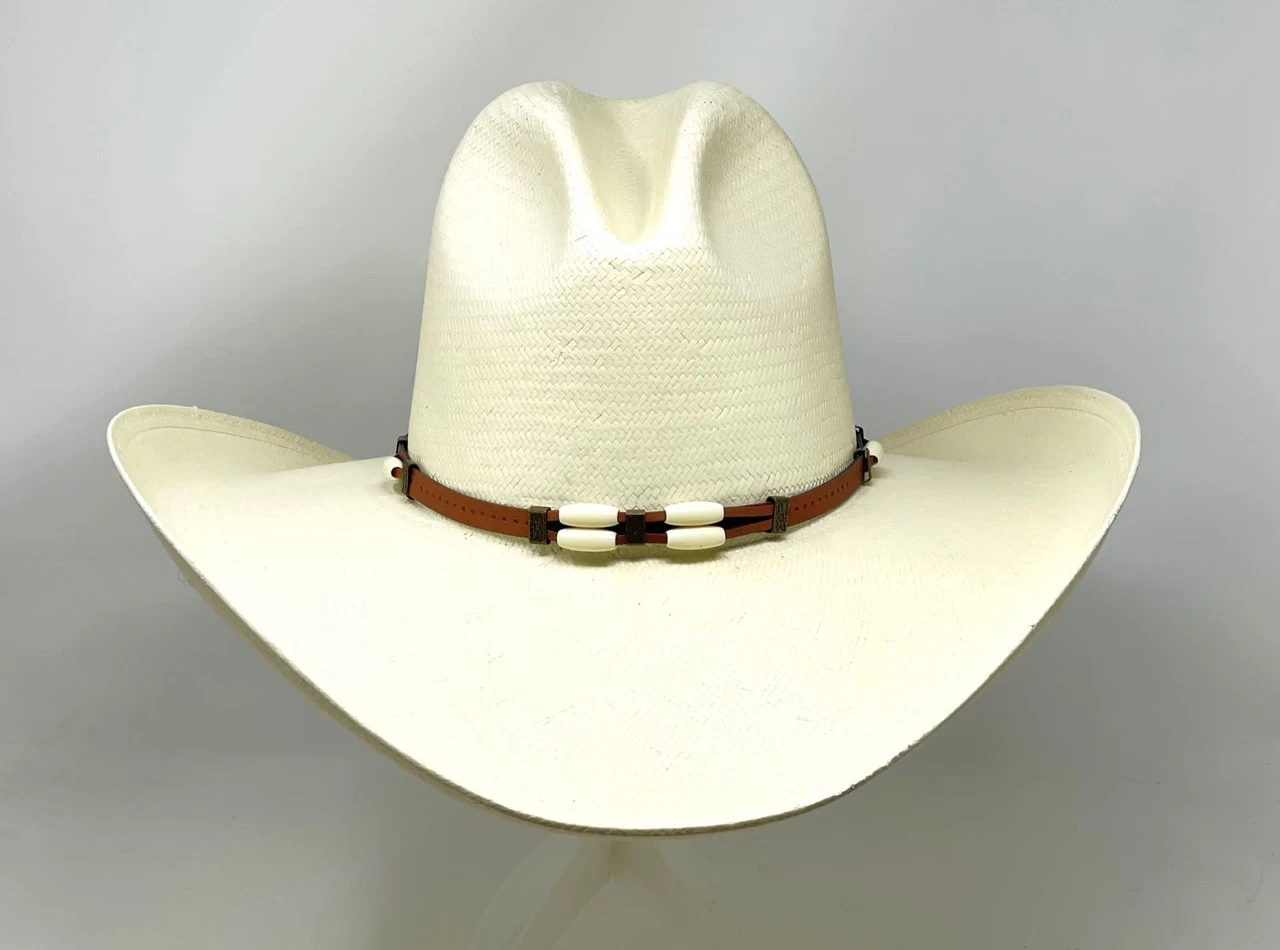 Resistol Cisco 6X Straw Gus Cowboy Hat 2 Resistol Cisco 6X Straw Gus Cowboy Hat - Image 2