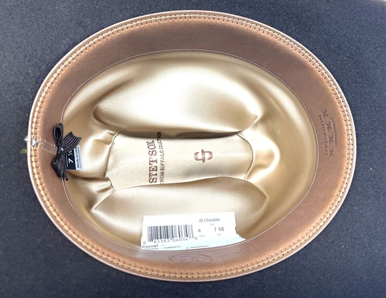 Stetson Corral 4X Felt Cowboy Hat/75 Profile 3 Stetson Corral 4X Felt Cowboy Hat/75 Profile - Image 3