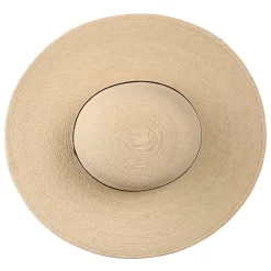 Sunbody Hats 4 1/2in. Brim 5in. Open Crown Palm Leaf Cowboy Hat -Western Cowboy Hat HG45 2