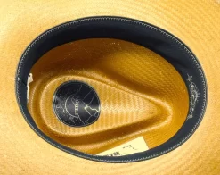 Stetson Juno Flat Brim Straw Fedora Hat -Western Cowboy Hat Juno3 72959.1654969839