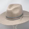 American Hat Makers Maldives Moon Women's Flat Brim Fedora
