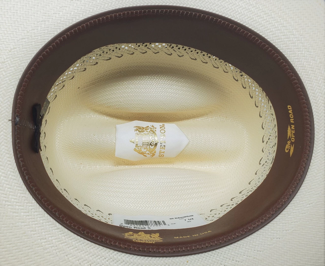 Stetson Shantung Vented Open Road 5 Western Hat 3 Stetson Shantung Vented Open Road 5 Western Hat - Image 3