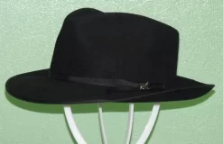 Stetson Stratoliner Royal Fur Felt Fedora Hat -Western Cowboy Hat RFStratoBlack 40573.1452184042