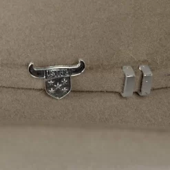 Resistol Resistol USTRC 6X Stone 4 1/4in. Brim Open Crown Felt Cowboy Hat -Western Cowboy Hat RFUSTR 72422067 3684