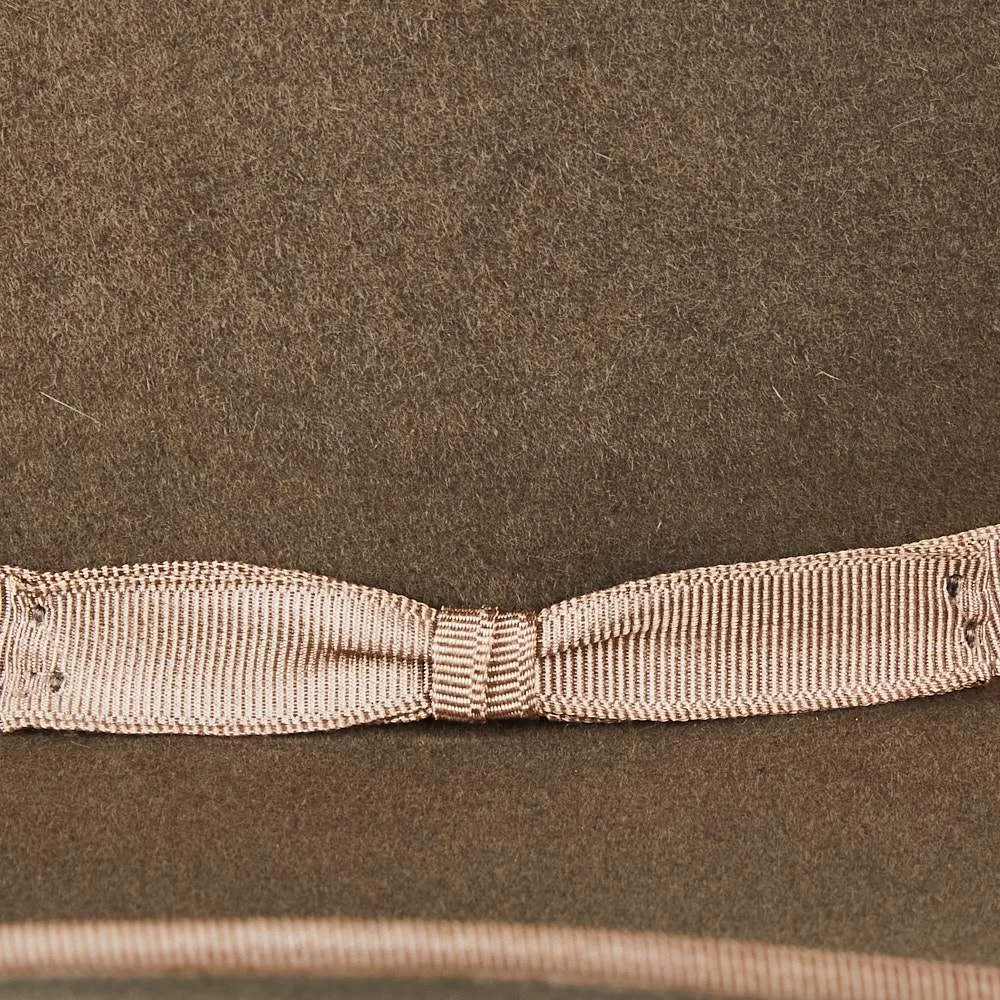 Rodeo King 7X Pecan/Bean Belly Bound Edge 4-1/2 Brim Open Crown Felt Cowboy Hat 2 Rodeo King 7X Pecan/Bean Belly Bound Edge 4-1/2 Brim Open Crown Felt Cowboy Hat - Image 2