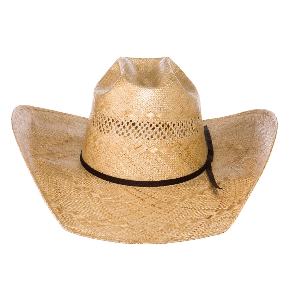 Rodeo King BAO Sisal 4 1/2in. Brim Open Crown Straw Hat 2 Rodeo King BAO Sisal 4 1/2in. Brim Open Crown Straw Hat - Image 2