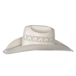 Rodeo King Ivory High Point Shantung 4 1/2in. Brim Open Crown Straw Hat 8 Rodeo King Ivory High Point Shantung 4 1/2in. Brim Open Crown Straw Hat -Western Cowboy Hat RK317 3