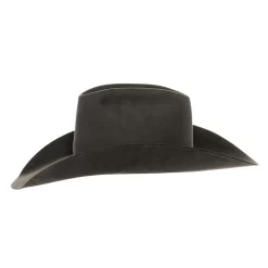 Rodeo King 60X Charcoal Open Crown 4 1/2in. Brim Self Band Felt Cowboy Hat 8 Rodeo King 60X Charcoal Open Crown 4 1/2in. Brim Self Band Felt Cowboy Hat -Western Cowboy Hat RK412 3