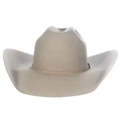Rodeo King Natural 100X Self Band 4 1/2in. Brim Open Crown Felt Cowboy Hat -Western Cowboy Hat RK458 4