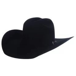 Rodeo King 30X Black 4 1/2in. Brim Open Crown Felt Cowboy Hat -Western Cowboy Hat RK459 3