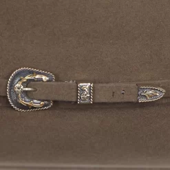 Rodeo King 30X Tan Belly Self Band 4 1/2in. Brim Open Crown Felt Cowboy Hat 7 Rodeo King 30X Tan Belly Self Band 4 1/2in. Brim Open Crown Felt Cowboy Hat -Western Cowboy Hat RK460 2