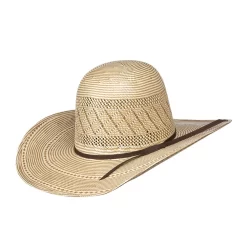 Rodeo King Dusty 4 /4in. Brim Natural Straw Cowboy Hat -Western Cowboy Hat RK603 3