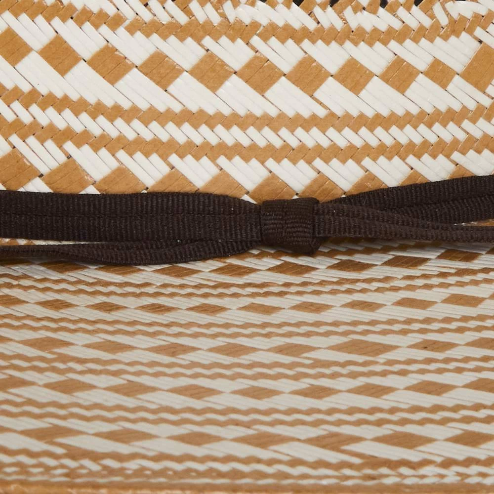 Rodeo King Yuma 4 1/4in. Brim Open Crown Straw Cowboy Hat 2 Rodeo King Yuma 4 1/4in. Brim Open Crown Straw Cowboy Hat - Image 2